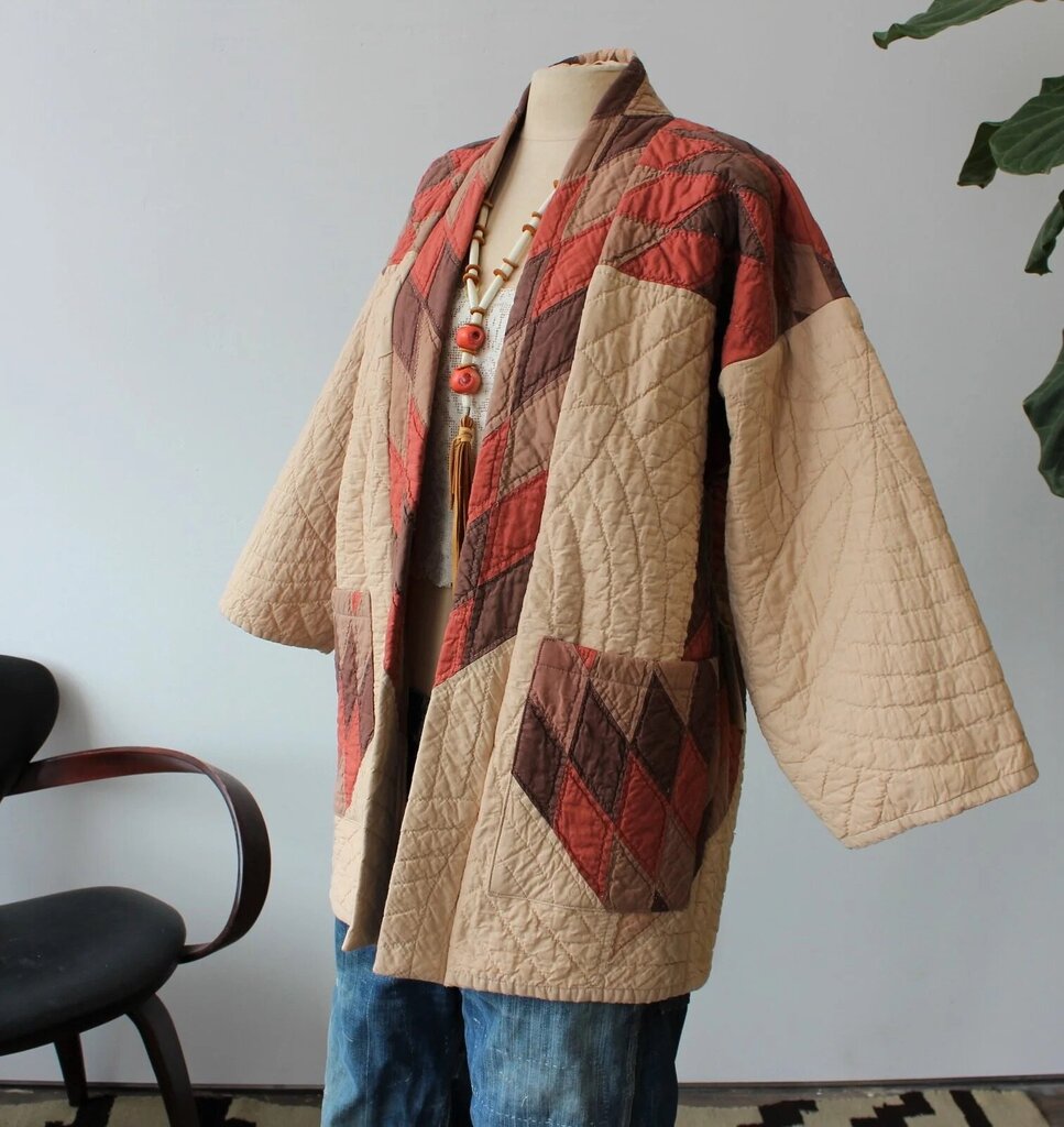 The Highlands Foundry - 1900's Lonestar Quilt Jacket - Small/Medium