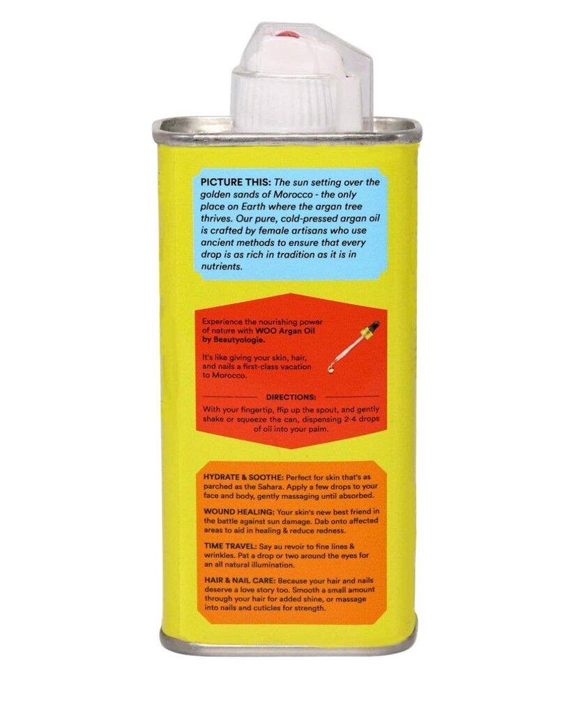 WOO - 100% Organic Cold-pressed Argan Oil