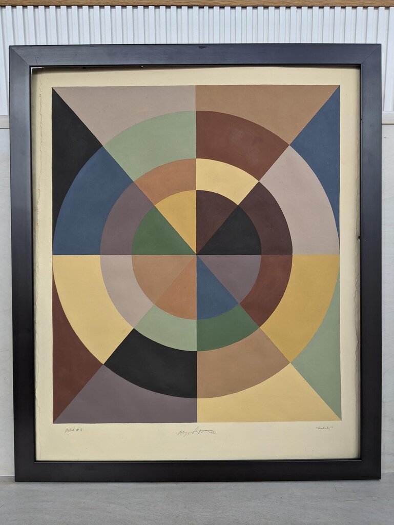 Portal #11 /// Radiate - Original Painting by Maggie Irwin - Acrylic on Handmade Paper