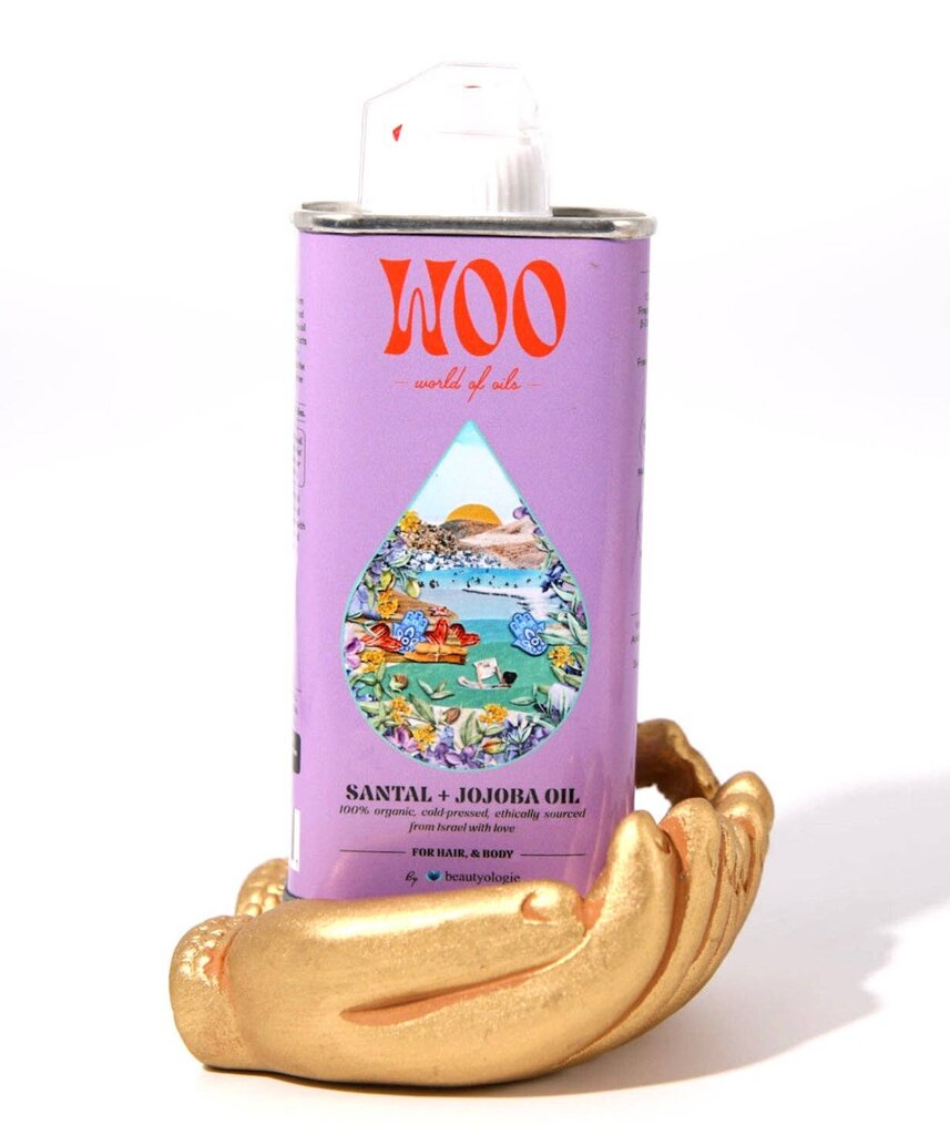 WOO - 100% Organic Cold-pressed Santal & Jojoba Oil