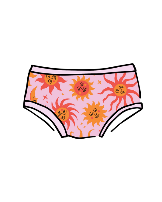 Thunderpants USA - Luna y Sol Original Kids Thundies - Medium (Age 5-7)