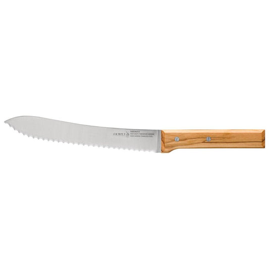 Opinel - Parallele Olive Wood Bread Knife