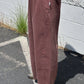 Le Bon Shoppe - Chocolate Arc Pants - Small