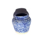Ninth House Goods - Locally-made Blue Splatterware Vase