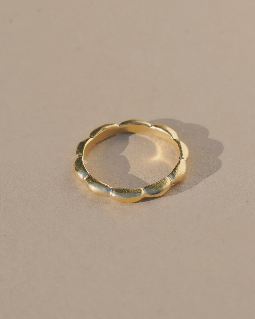 Mountainside Jewelry - Flur Gold Vermeil Ring - Size 7