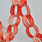 Cambridge Imprint Patternmakers - Red & White Paperchain