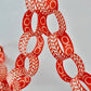 Cambridge Imprint Patternmakers - Red & White Paperchain