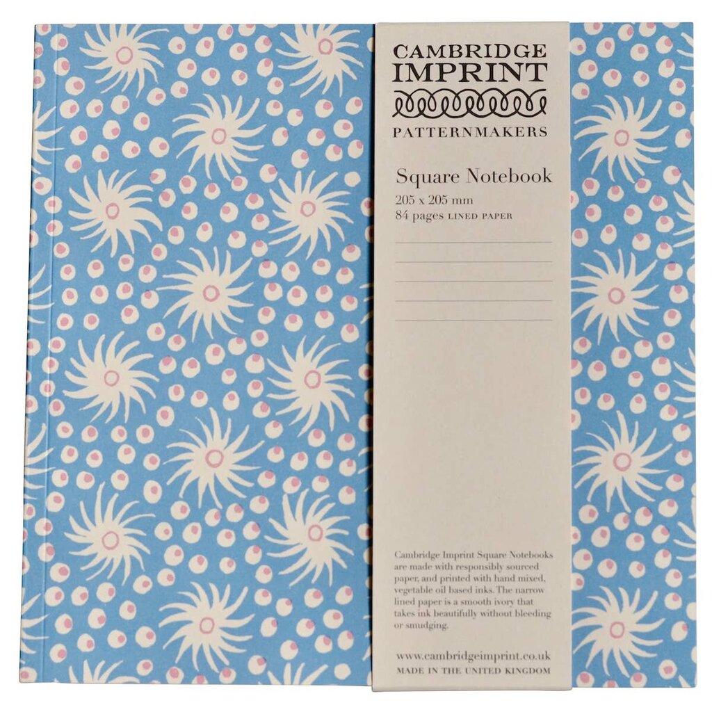 Cambridge Imprint | Patternmakers - Blue Cosmic Milky Way Square Lined Notebook