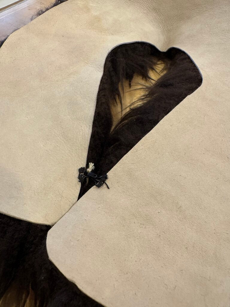 Beija Flor Rituals - Espresso Long Shorn Shearling Collar