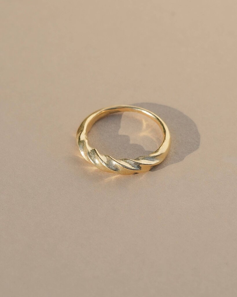 Mountainside Jewelry - Gale Gold Vermeil Ring - Size 7