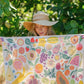 Lili Arnold Studios - Fruit Basket Organic Cotton Tea Towel