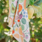 Lili Arnold Studios - Fruit Basket Organic Cotton Tea Towel
