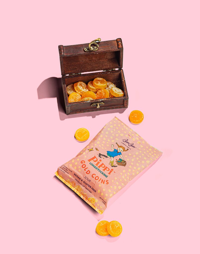 Bon Bon Swedish Candy Co. - Pippi Longstocking Gold Coins