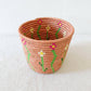 Amsha - Nsindo Flora Raffia & Sweetgrass Basket - Woven in Rwanda