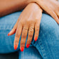 Amsha - Wavy Ring - Size 8