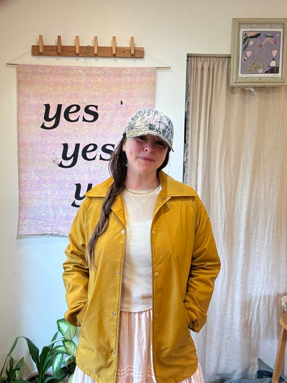 1970's Montgomery Ward - Deadstock Dijon Gold Coach Jacket - Size Small (M's)