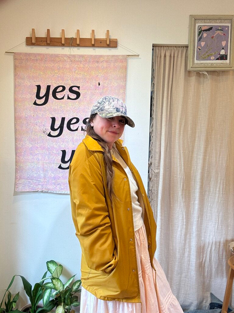 1970's Montgomery Ward - Deadstock Dijon Gold Coach Jacket - Size Small (M's)
