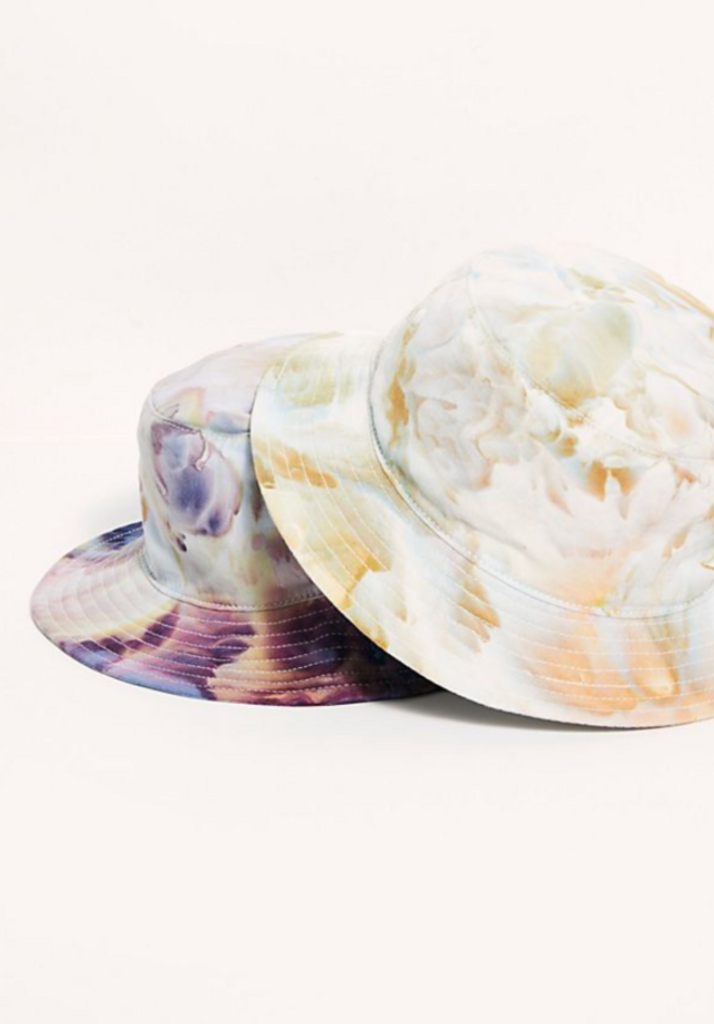 Riverside Tool & Dye - Ice-dyed Bucket Hat - Ivory
