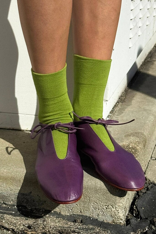 Le Bon Shoppe - Matcha Sneaker Socks