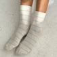 Le Bon Shoppe - Sky + Cream Striped Wally Socks *Shopkeeper's Pick