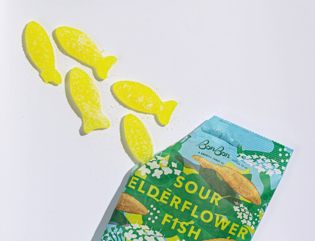 Bon Bon Swedish Candy Co. - Sour Elderflower Fish