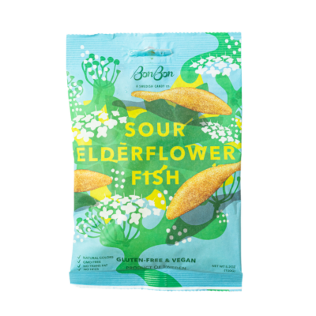 Bon Bon Swedish Candy Co. - Sour Elderflower Fish