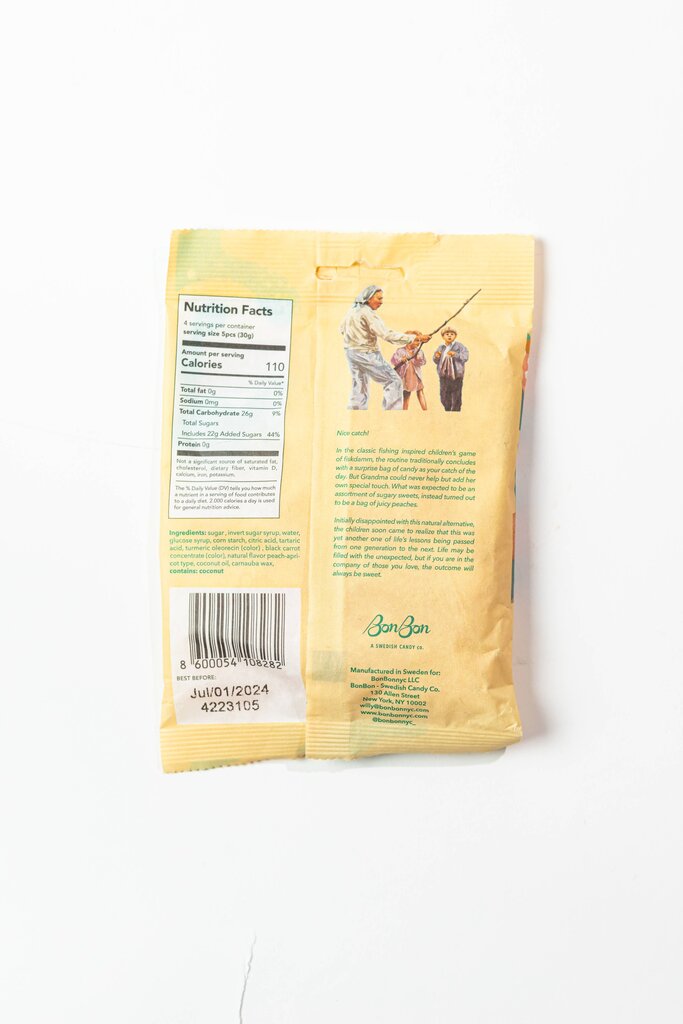 Bon Bon Swedish Candy Co. - Sour Peach Fish