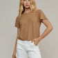 Jungmaven - Coyote Cropped Lorel Tee - Medium