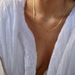 Mountainside Jewelry - Chloe Chain Necklace - 18" Long/18k Goldfill