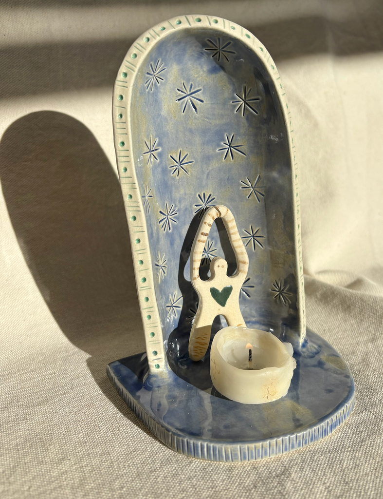 Roaming Barefoot - Cobalt Starlight Sacred Cove *Shopkeeper's Pick