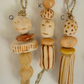 Roaming Barefoot - Ceramic Beaded Cabeza Talisman