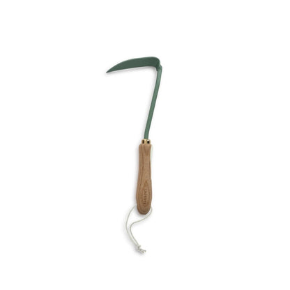 Barebones - Powdercoated Stainless Steel Japanese Weeding Hoe - Mint with Ash Handle