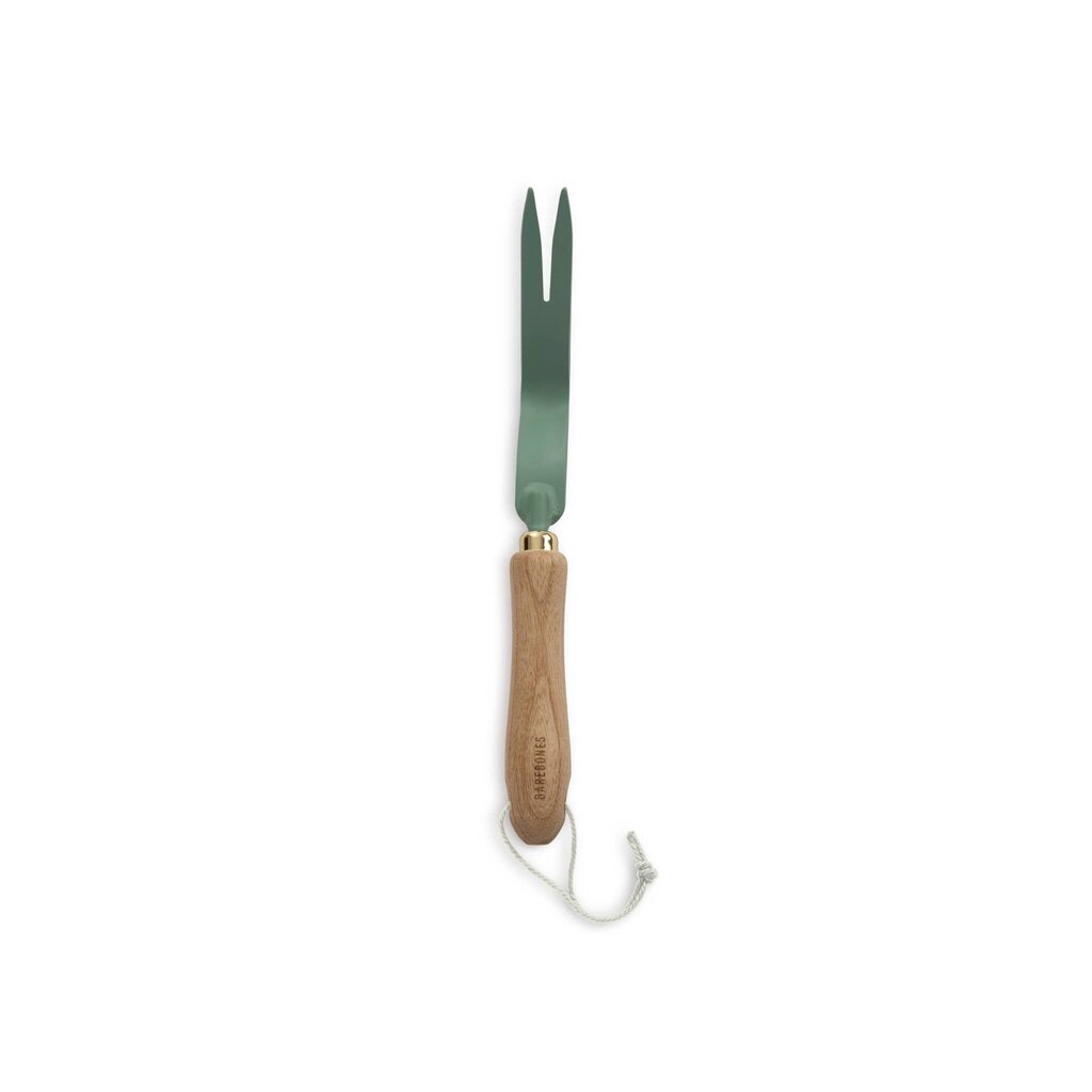 Barebones - Powdercoated Stainless Steel Dandelion Weeding Fork - Mint with Ash Handle