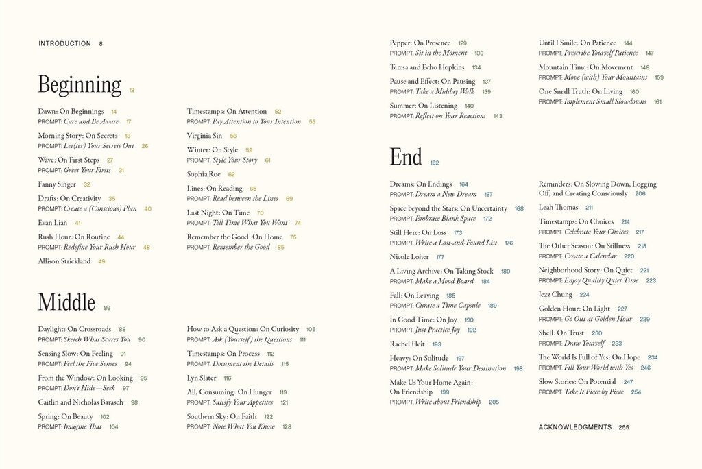 Chronicle Books - Slowing by Rachel Schwartzmann