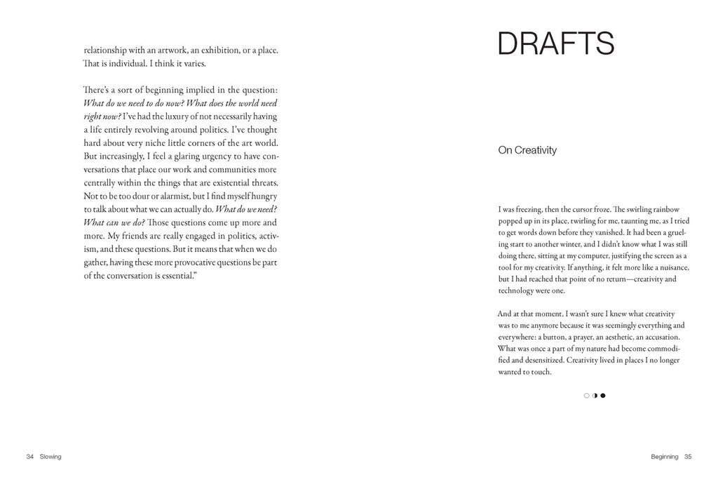 Chronicle Books - Slowing by Rachel Schwartzmann