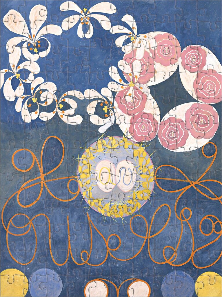 Hilma Af Klint 120-piece Double-sided Jigsaw Puzzle