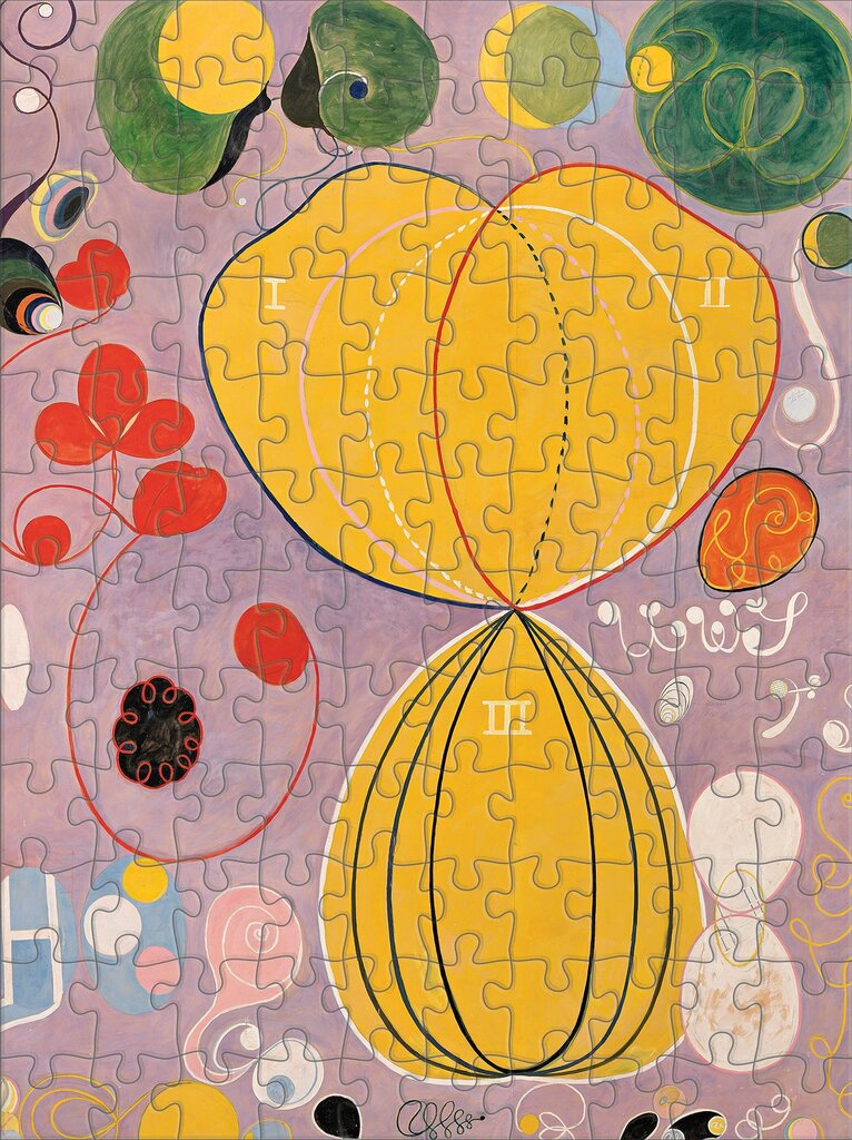 Hilma Af Klint 120-piece Double-sided Jigsaw Puzzle