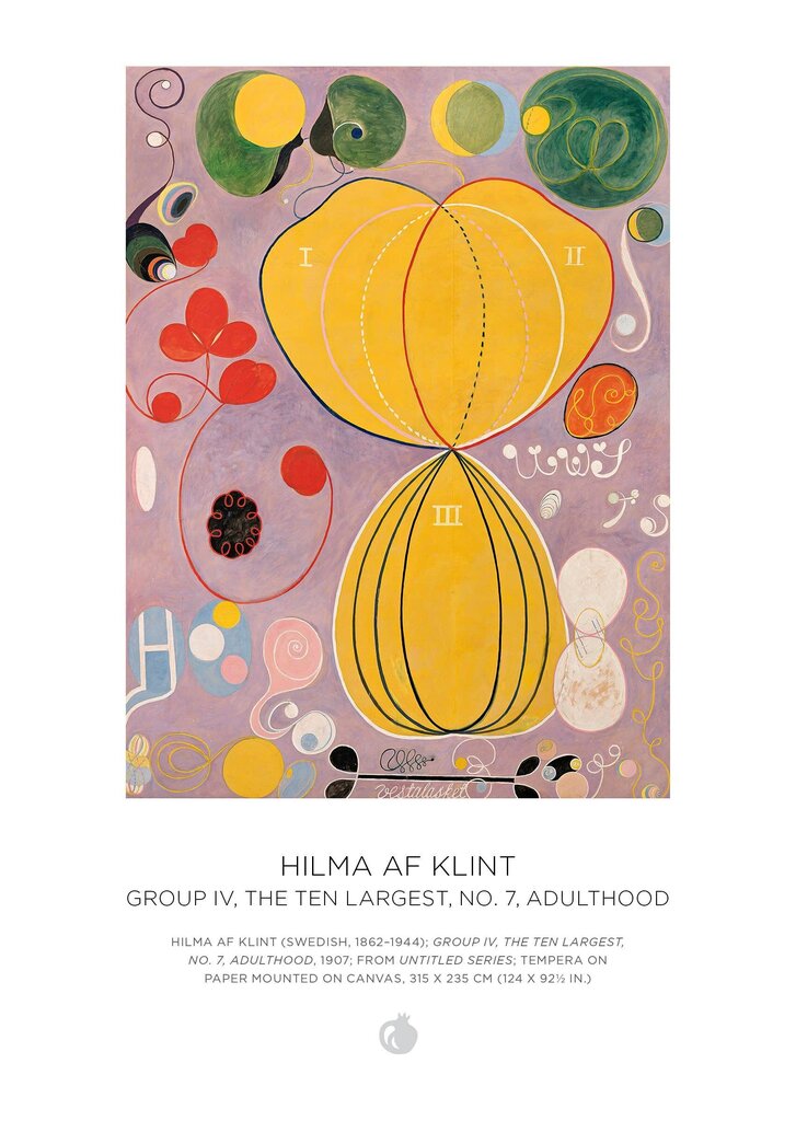 Hilma Af Klint 120-piece Double-sided Jigsaw Puzzle