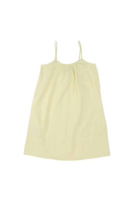 Jungmaven - Sunbleached Yellow Sundance Slip Dress - Small