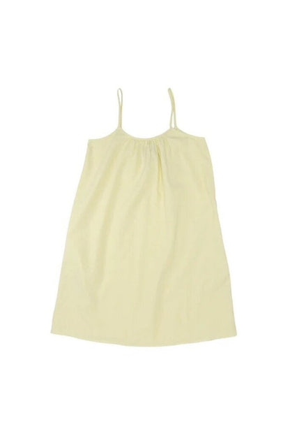 Jungmaven - Sunbleached Yellow Sundance Slip Dress - Large