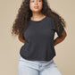 Jungmaven - Agave Green Cropped Lorel Tee - Large