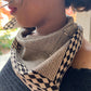 peaceware - Organic Cotton Hand Block-printed Bandana - Black