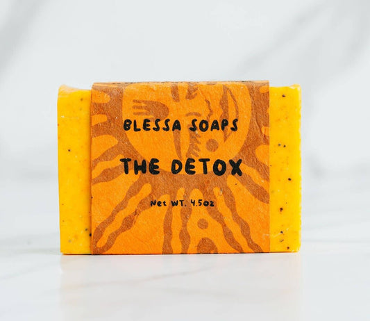 Blessa Soaps - Detox Handmade Natural Soap Bar
