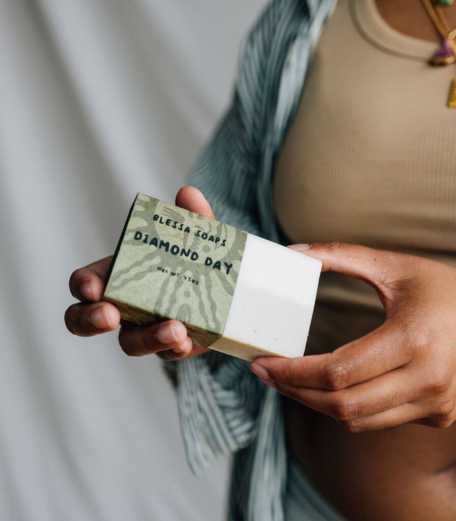 Blessa Soaps - Diamond Day Handmade Natural Soap Bar