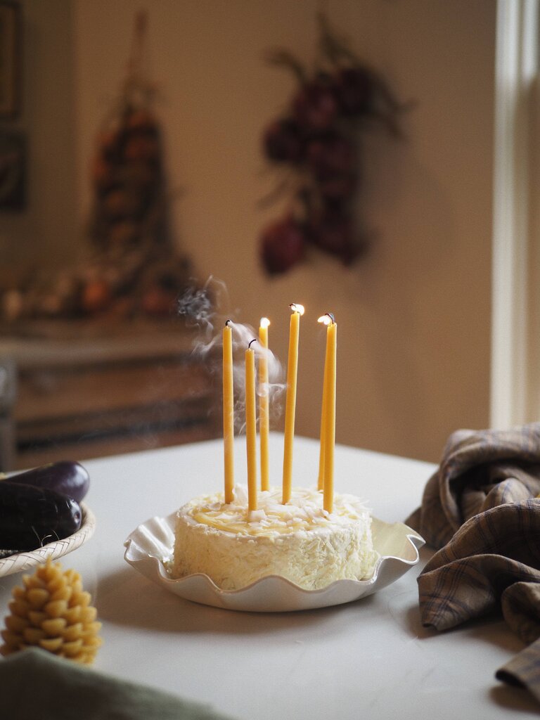 Woven - Handpoured Beeswax Ceremony Candle