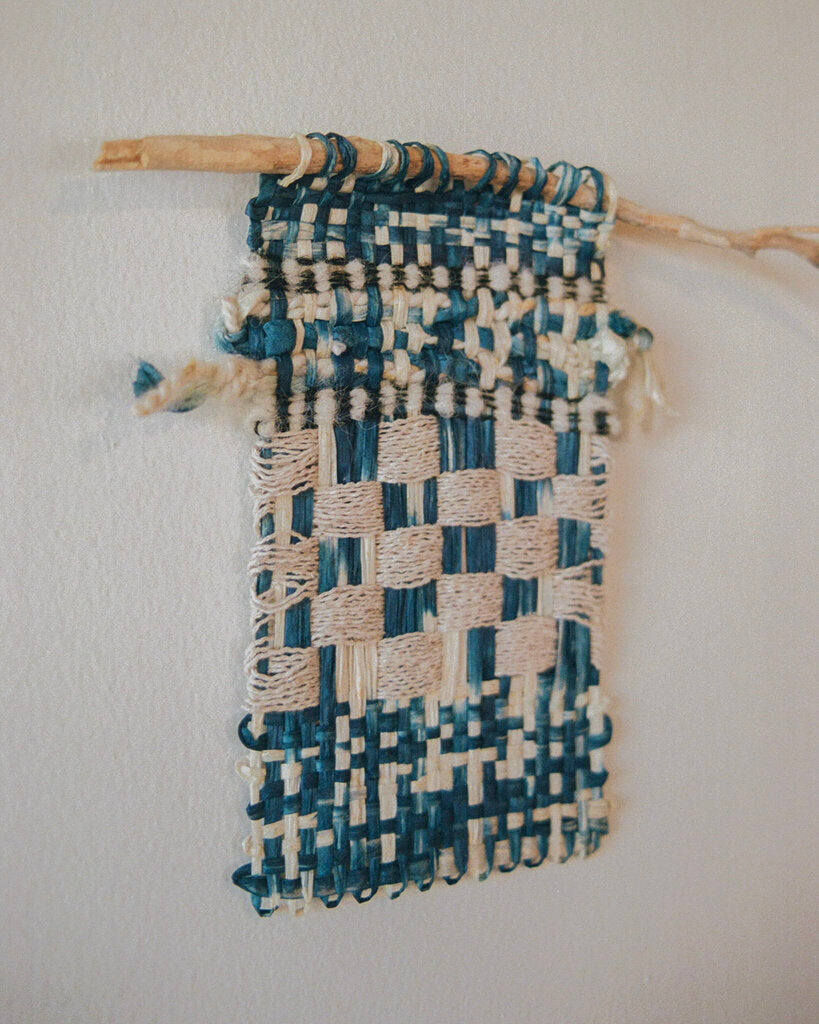 Ode of Sky Above Clouds - Original Weaving by Hannah Watson