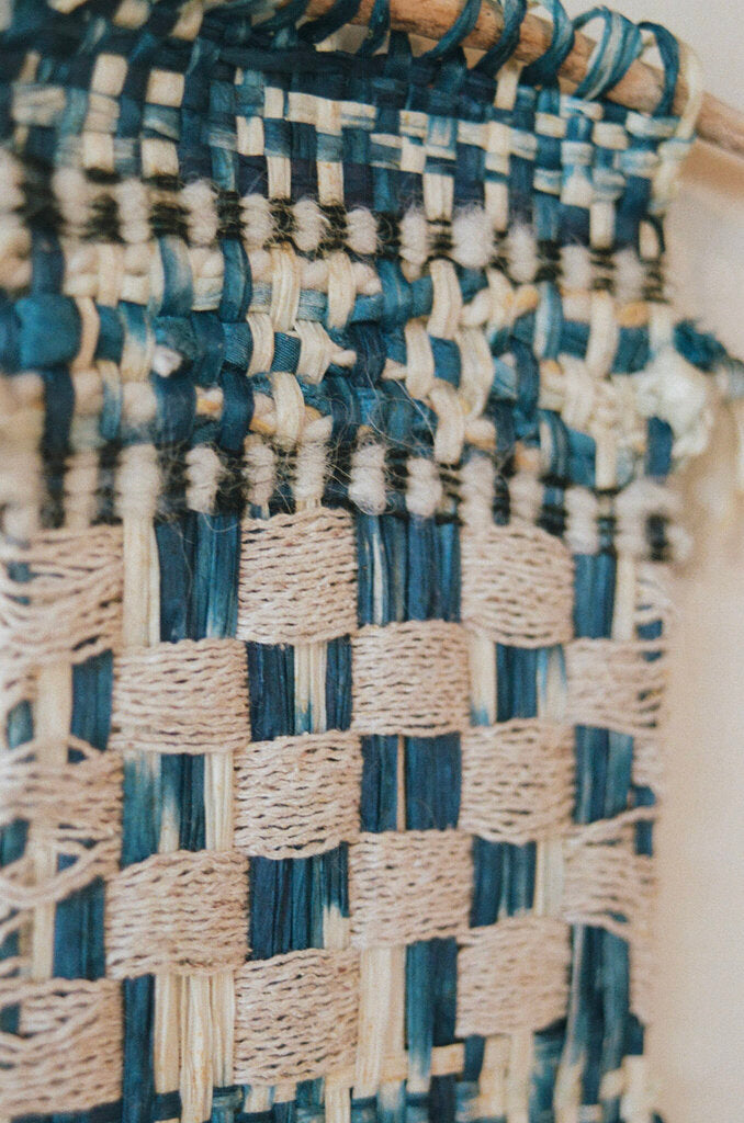 Ode of Sky Above Clouds - Original Weaving by Hannah Watson
