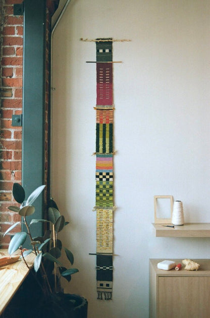 Slices of Home - Original Weaving by Hannah Watson