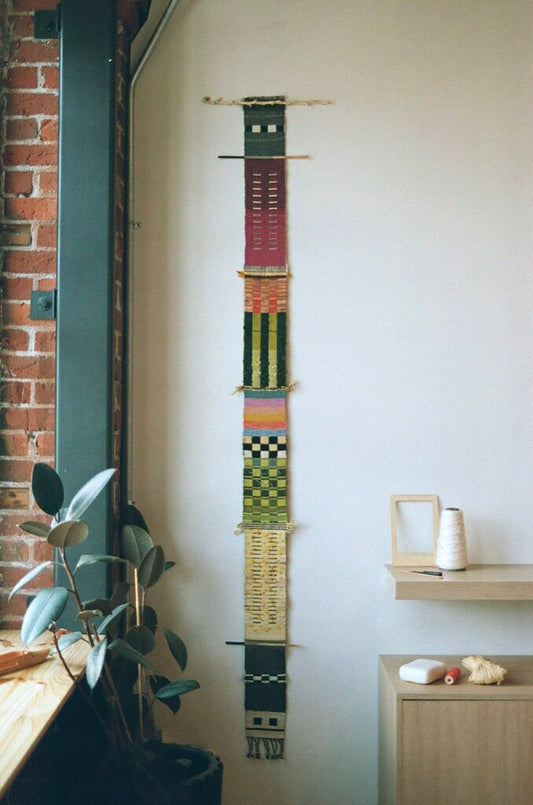 Slices of Home - Original Weaving by Hannah Watson