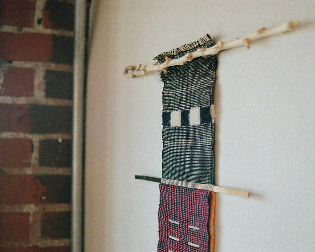 Slices of Home - Original Weaving by Hannah Watson